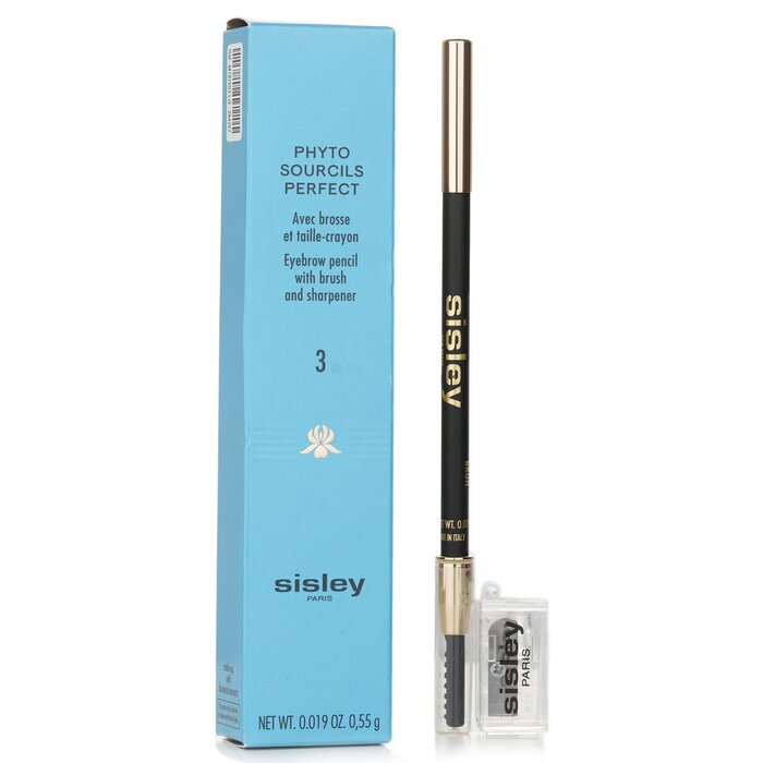 Sisley Phyto Sourcils Crayon Parfait pour Sourcils (avec Brosse & Taille-crayon) - N° 03 Brun 0,55g/0,019oz