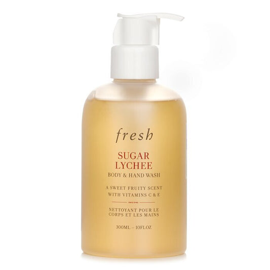 esh Sugar Lychee Gel douche pour le corps et les mains 300ml/10oz