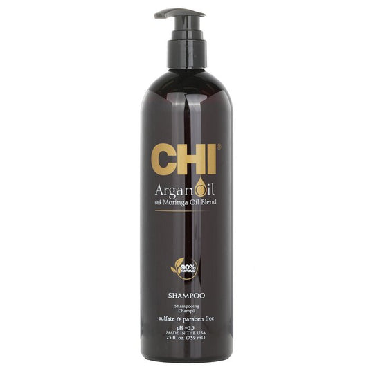 CHI Shampooing à l'huile d'argan plus huile de moringa - Sans sulfate ni paraben 739ml/25oz