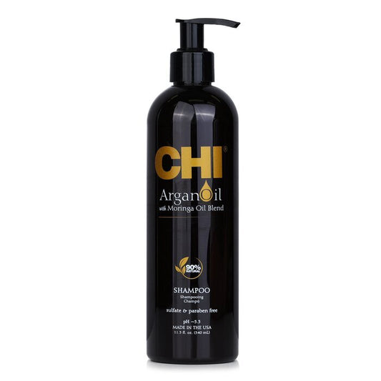 CHI Shampooing à l'huile d'argan plus huile de moringa - Sans sulfate ni paraben 340ml/11.5oz