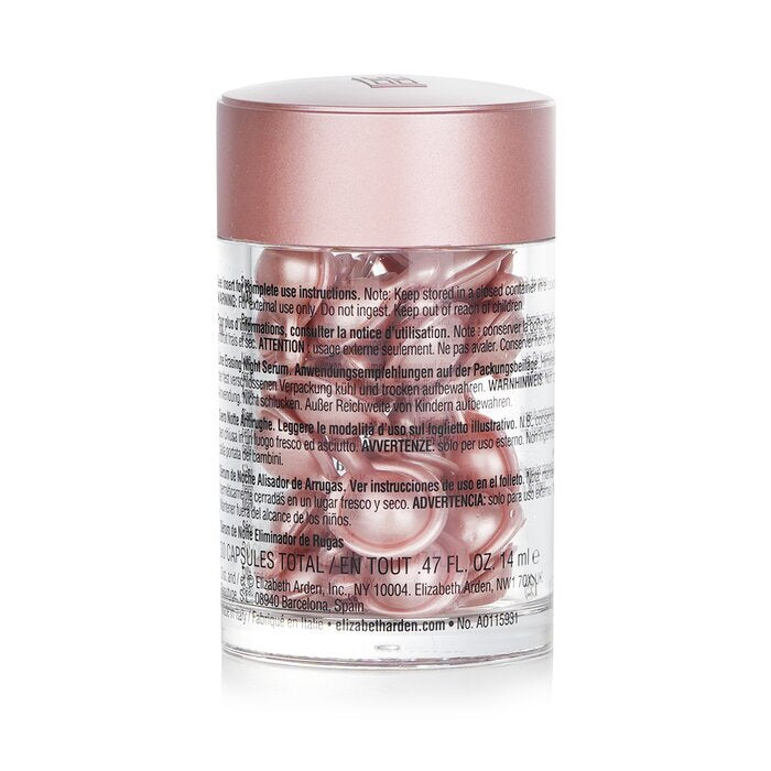 Elizabeth Arden Capsules Rétinol Céramide - Sérum de Nuit Anti-Rides 30 Capsules