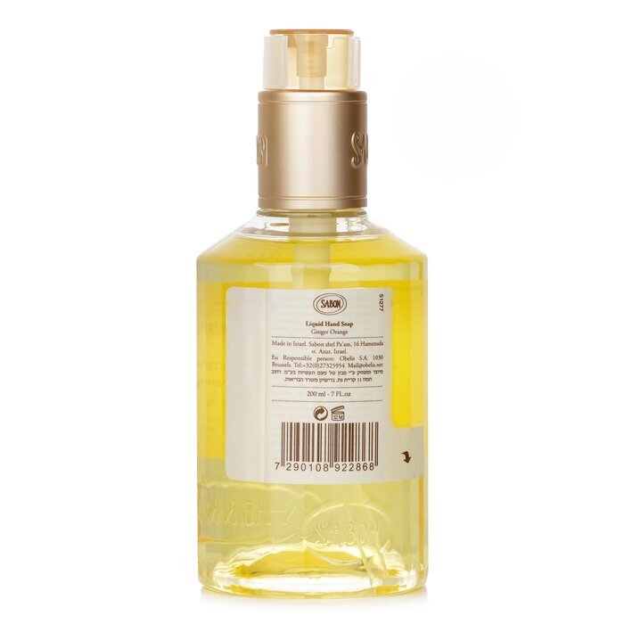Sabon Liquid Hand Soap - Ginger Orange 200ml