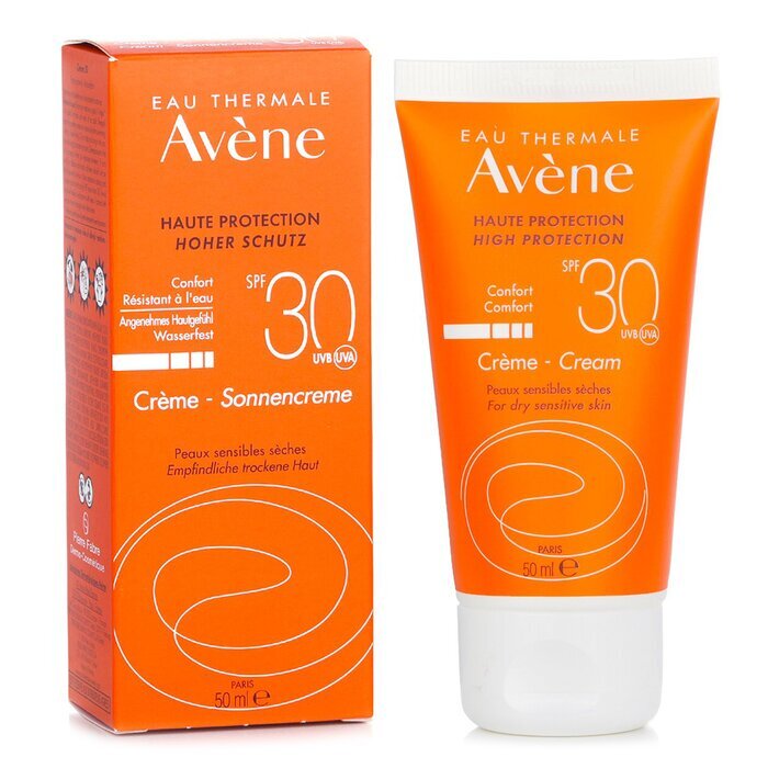 Avene High Protection Comfort Cream SPF 30 - For Dry Sensitive Skin 50ml