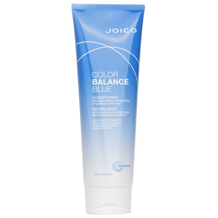 Joico Color Balance Blue Conditioner (Eliminates Brassy/Orange Tones in Lightened Brown Hair) 250ml/ 8.5oz
