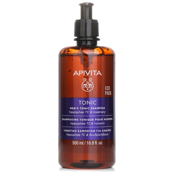 Apivita Men's Tonic Shampoo with Hippophae TC & Rosemary (For Thinning Hair) 500ml