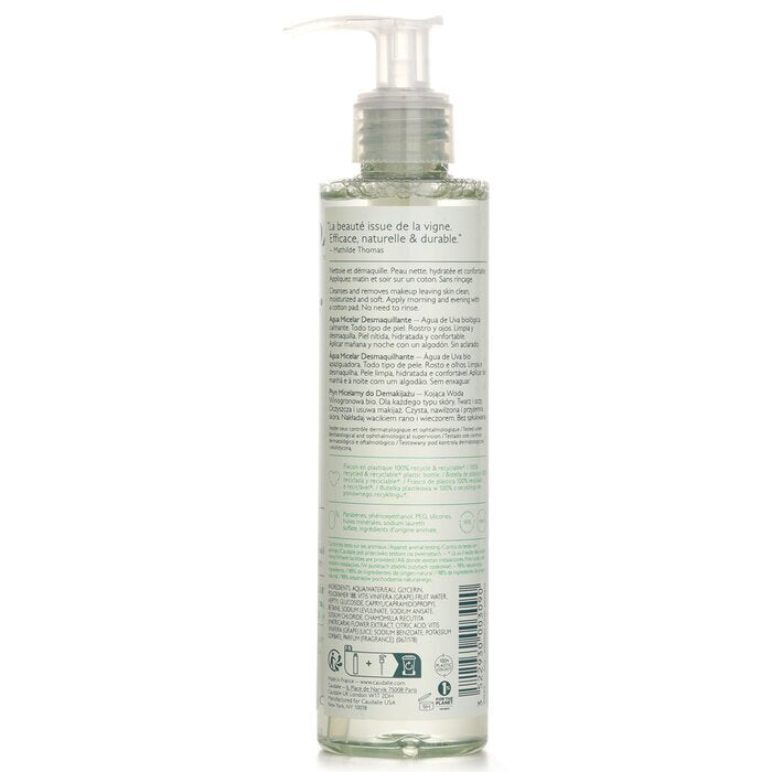 Caudalie Vinoclean Micellar Cleansing Water (Face & Eyes) 200ml