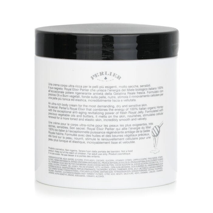 Perlier Honey Miel Royal Jelly Revitalizing Body Cream 500ml