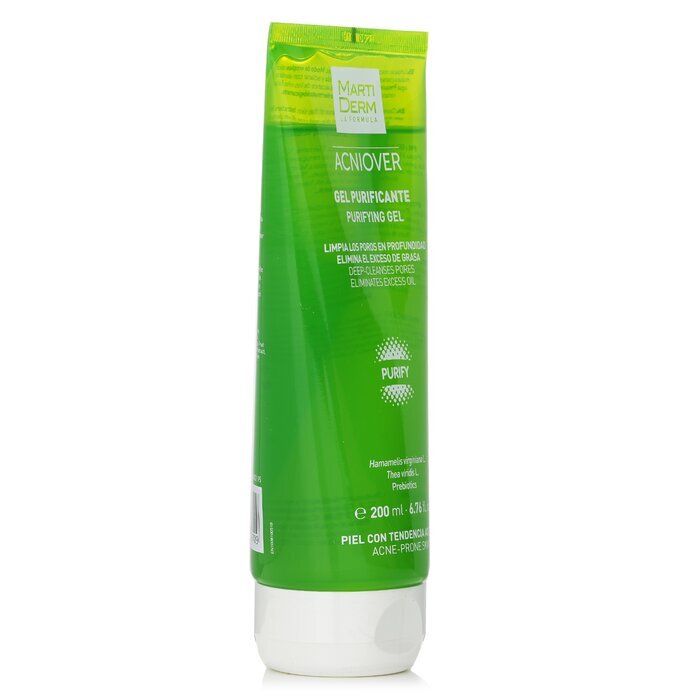 Martiderm Acniover Purifying Gel Deep-cleanses Pores Eliminates Excess Oil (For Acne-prone Skin) 200ml/6.76oz