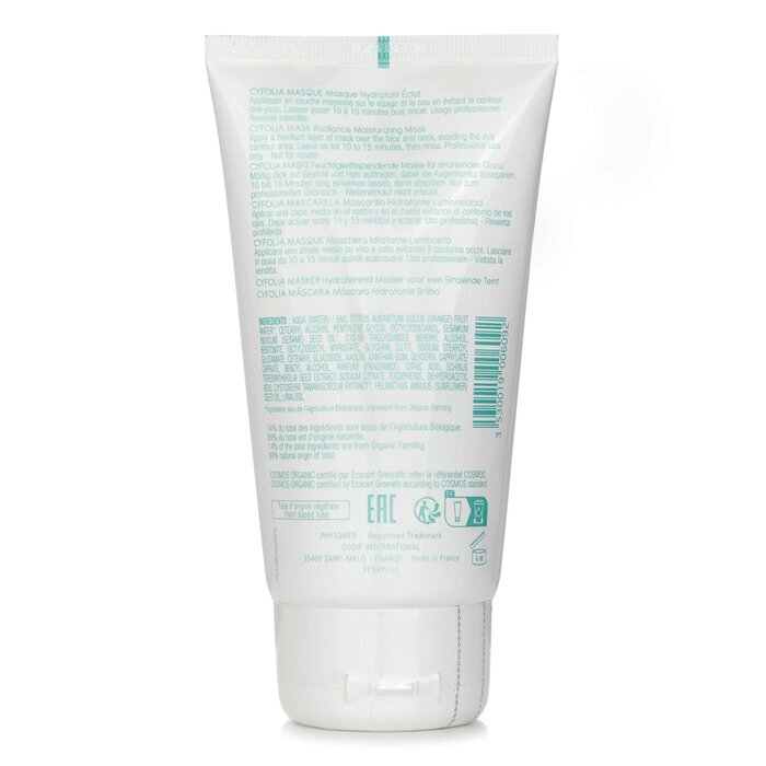 Phytomer Cyfolia Rediance Moisturizing Mask 150ml