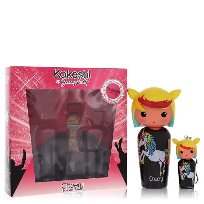 Kokeshi Kokeshi Cheery Eau De Toilette Spray + Free Key Ring Mini Eau De Toilette Spray 50ml/1.7oz
