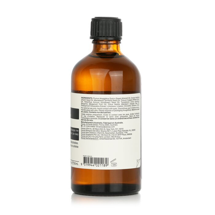 Traitement Hydratant pour le Corps Feuille de Géranium Aesop 100ml/3.2oz