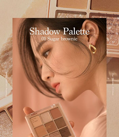 Dasique Shadow Palette -  01 Sugar Brownie 7g