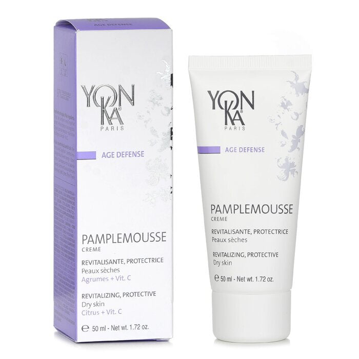 Yonka Age Defense Pamplemousse Creme - Revitalizing, Protective (Dry Skin) 50ml