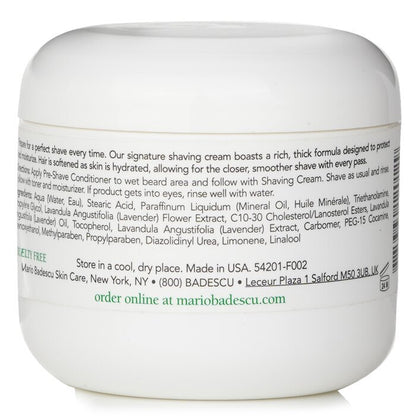 Mario Badescu Crème à raser 118ml/4oz
