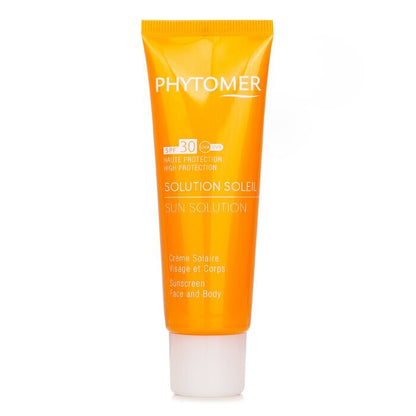 Phytomer Sun Solution Sunscreen SPF 30 (For Face and Sensitive Areas) 50ml