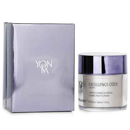 Yonka Age Exception Excellence Code Global Youth Cream With Immortality Herb (Mature Skin) 50ml