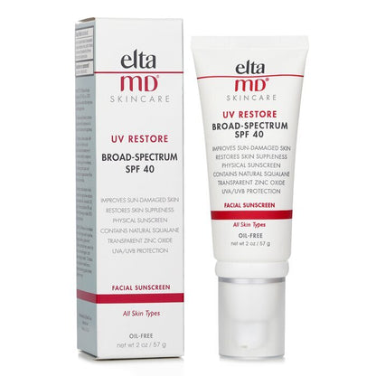 EltaMD UV Restore Physical Facial Sunscreen SPF 40 57g/2oz
