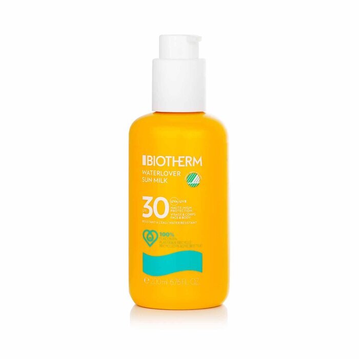 Biotherm Waterlover Sun Milk SPF 30 (For Face & Body) 200ml
