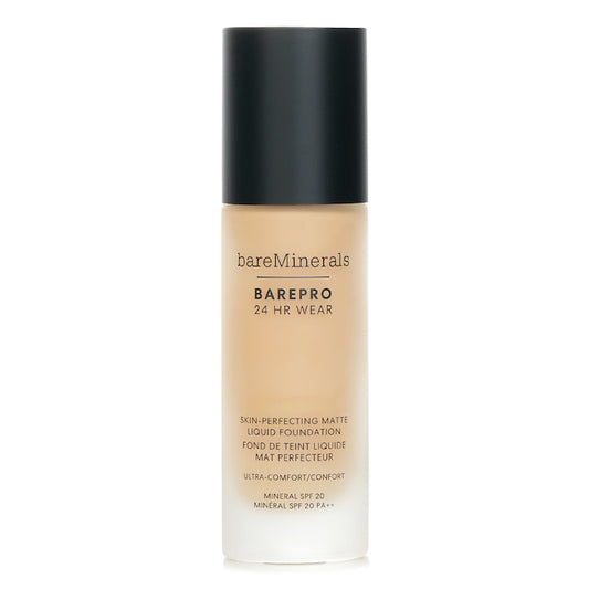 BareMinerals BAREPRO 24HR WEAR Skin Perfecting Matte Liquid Foundation Mineral SPF 20 -  Fair 10 Warm 30ml