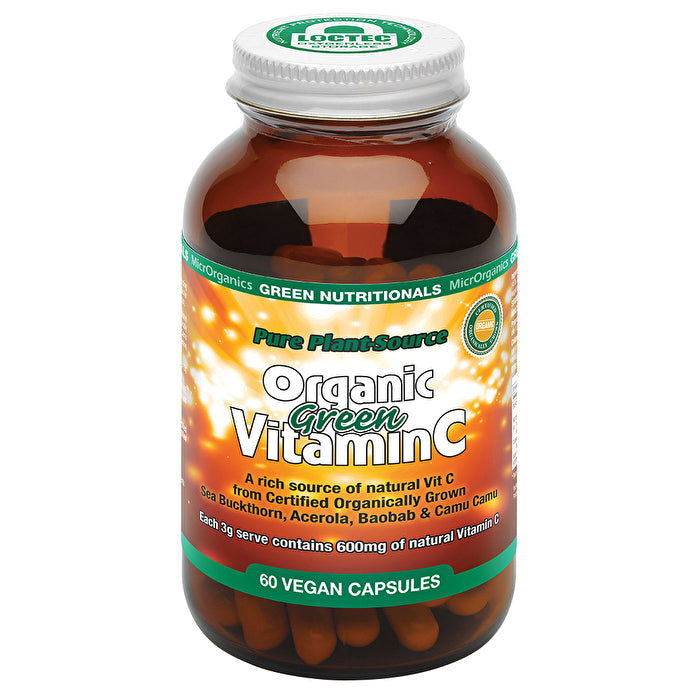 Green Nutritionals Pure Plant-source Organic Green Vitamin C 60vc