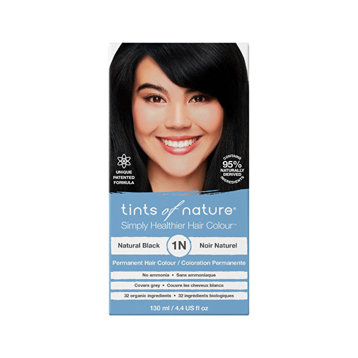 Tints Of Nature Permanent Hair Colour 1n (natural Black)